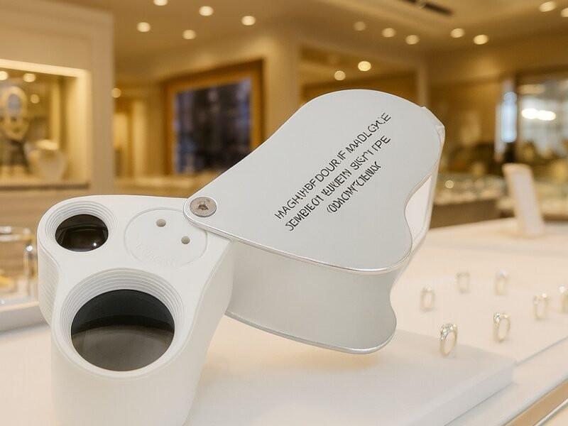 lupa joyero con 2 aumentos y luz cod9889