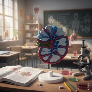 nódulo linfático, para enseñanza, cod7033