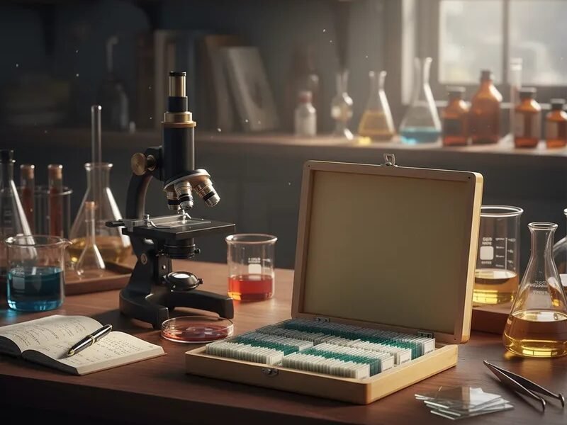 preparados para microscopios 3 modelos distintos codsld29s