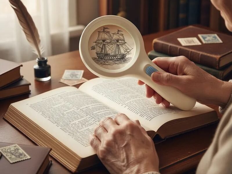 lupa con luz led blanca 2.5x + bifocal 5x cod6905