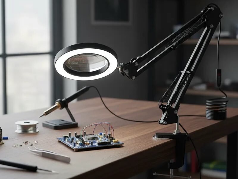 lupa morsa con led codn5xs