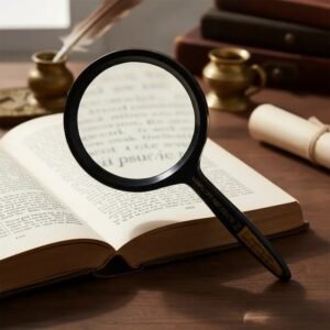 lupa negra de mano cod86037