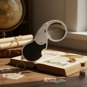 lupa plegable 5x aumentos con led cod6901 lupa plegable 5x aumentos con led cod6901