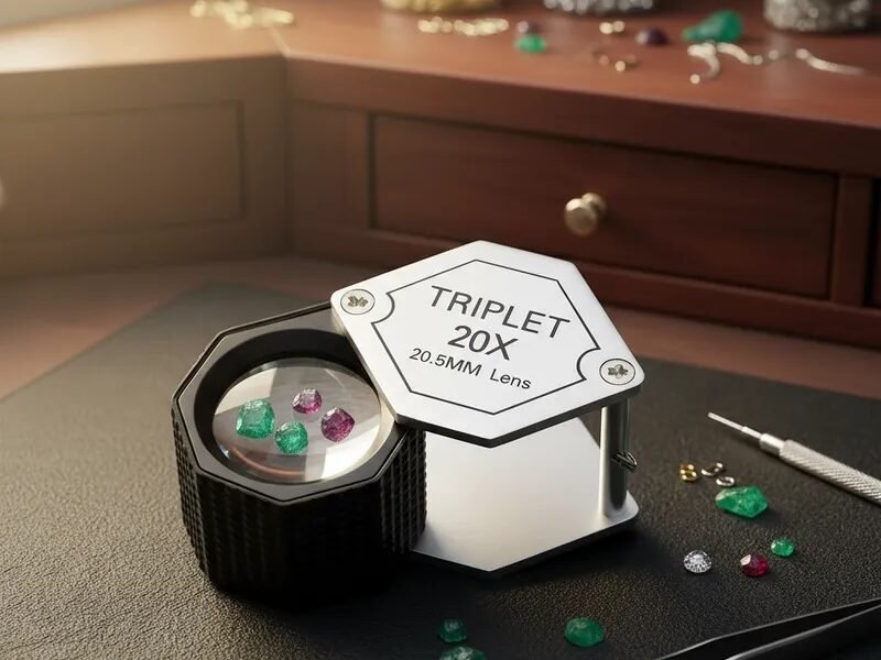 lupa plegable de joyero 20x cod7029