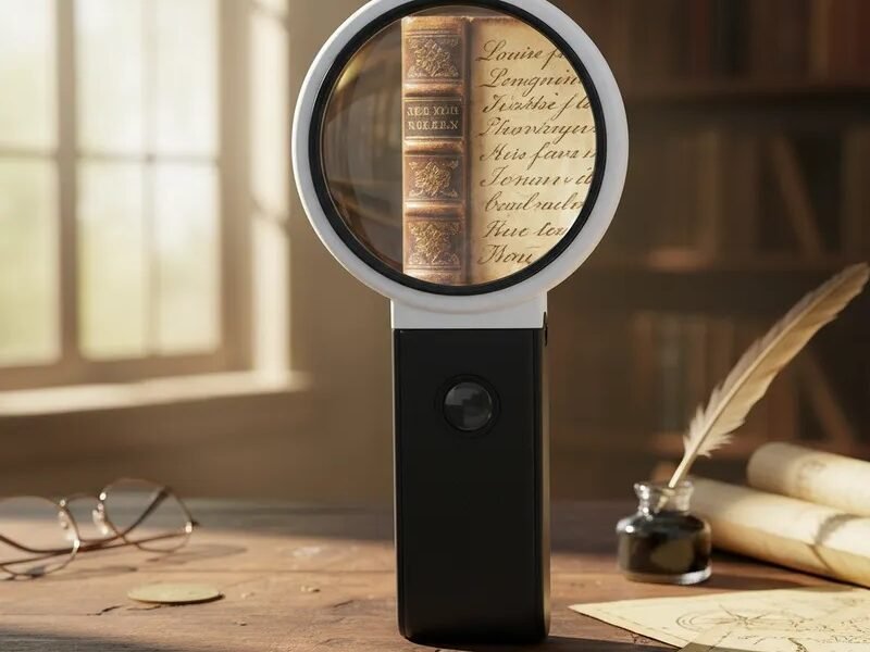 lupa tipo cuenta hilo en 2 diferentes aumentos cod7018a