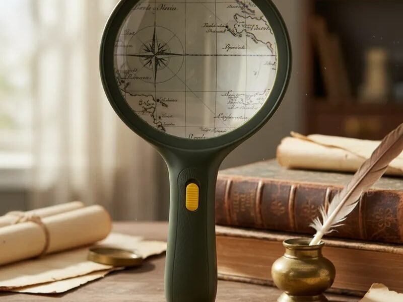 lupas con luz led marrón 2x, 2/5x y 1.8/5x cod9986