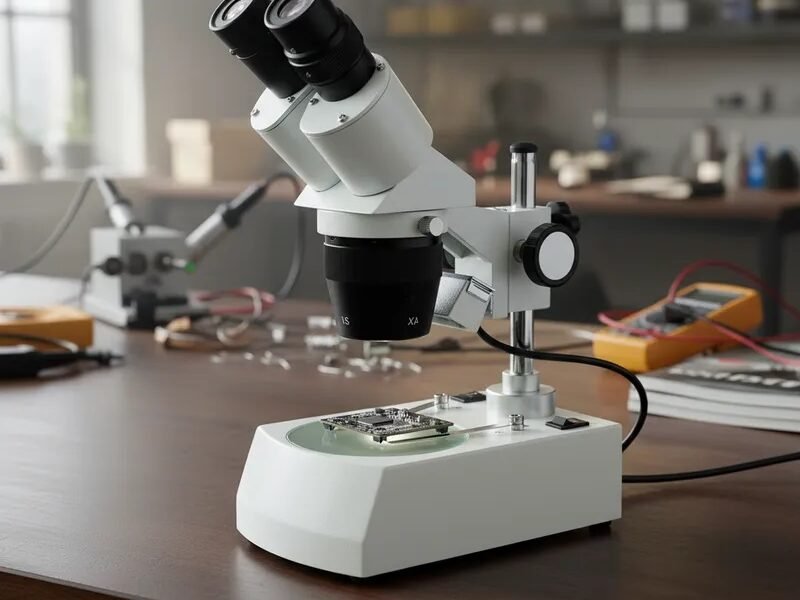 estereomicroscopio doble potencia coddup095c