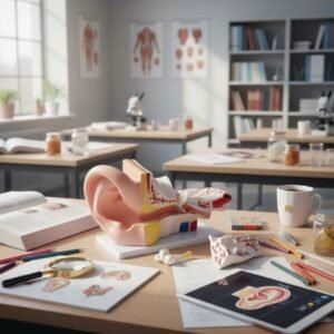 oído humano, para enseñanza codj3c319303