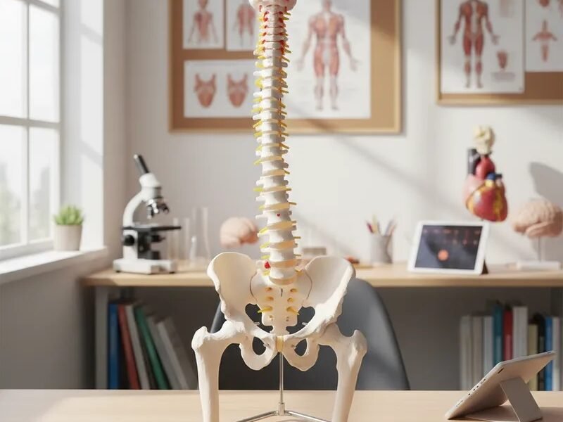 columna vertebral y fémur, material didáctico codj3c119126