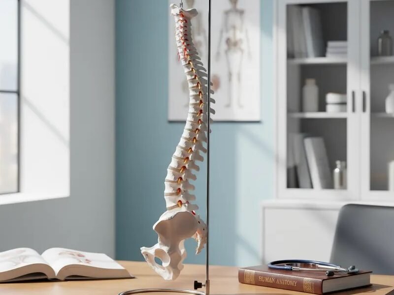 columna vertebral, material didáctico codysb046