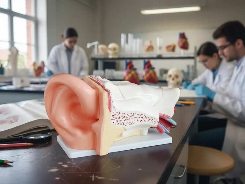 oído humano completo, material didáctico, codj3c319304