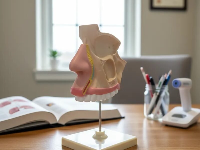 cavidad nasal, para enseñanza, cod7036