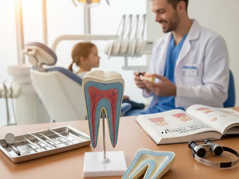 modelo de diente, para enseñanza cod7011