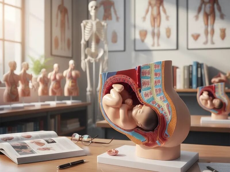 pelvis femenina con feto, para enseñanza codj3c19332b