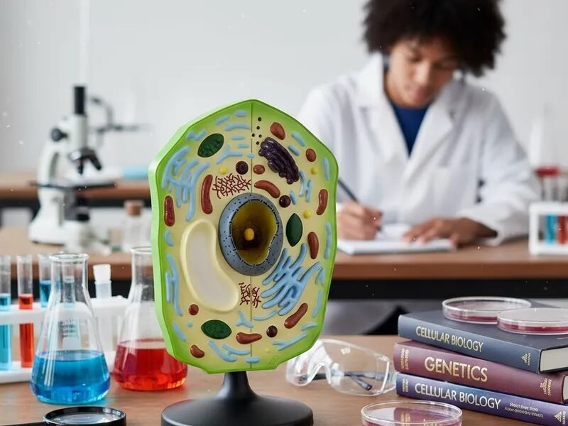 célula vegetal, para enseñanza codj342032162