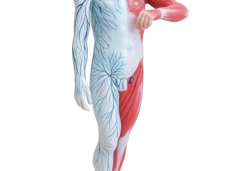 sistema linfático y venos, material para enseñanza, 7008