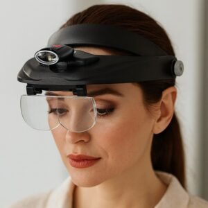 lupa vincha con varios aumentos y luz led cod81001f