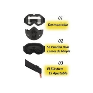 gafas para motocicleta cod5801/5802