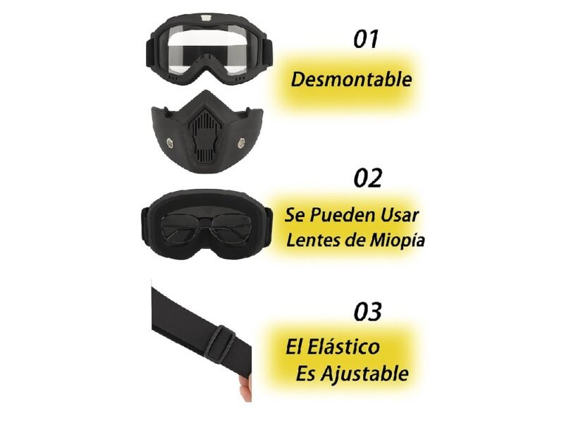 gafas para motocicleta cod5801/5802