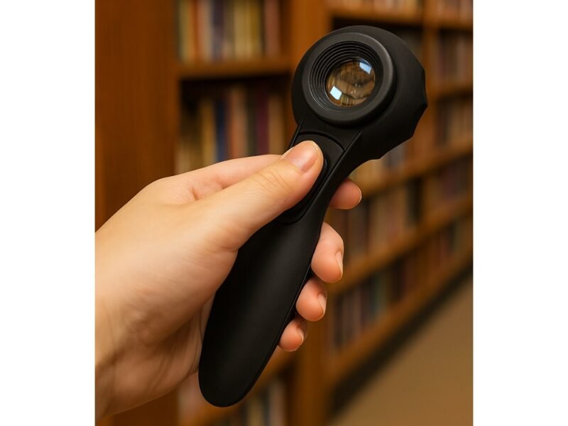 lupa con 6 led 30x cod600553