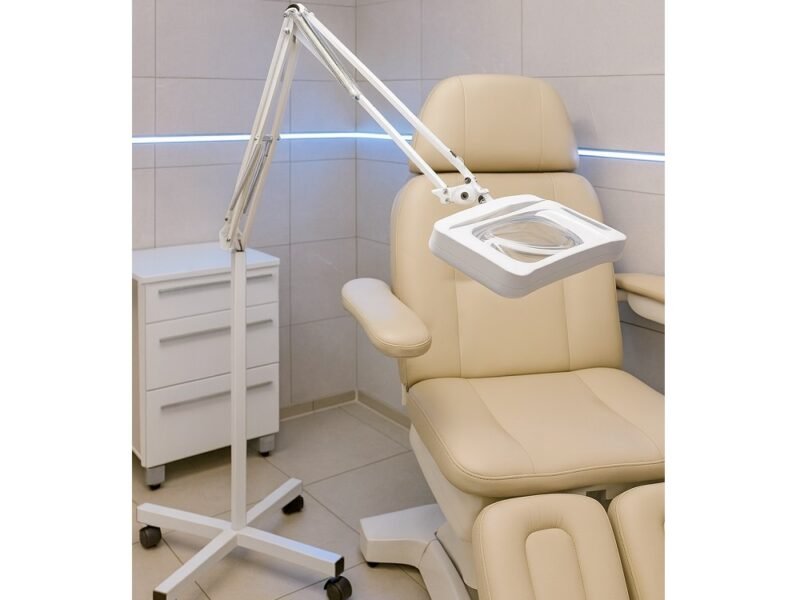 lupa pie 5x luz led codlt86f35led