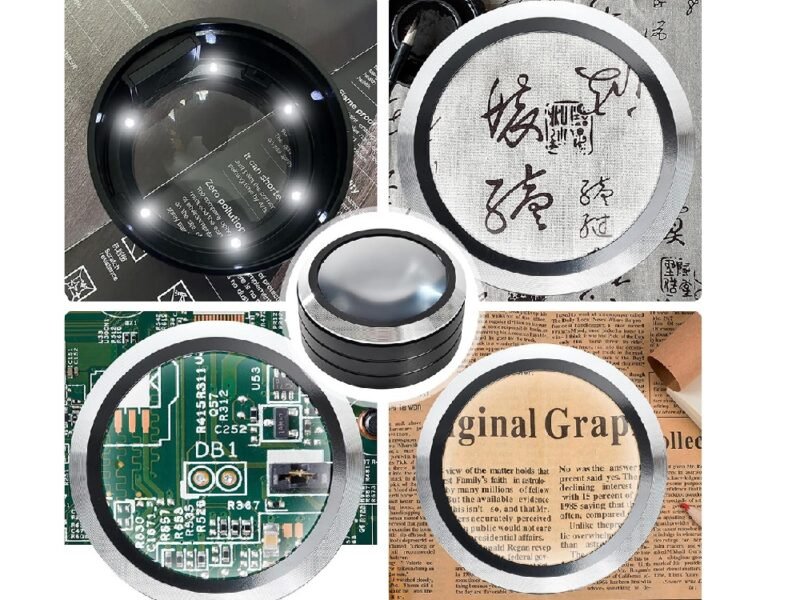 lupa copa con luz 8x cod131002