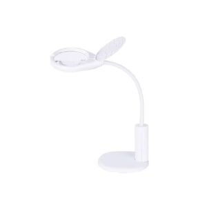 lupa led con pie y morsa codtj108c