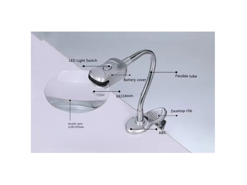 lupa con luz 2x/6x codmg4b4