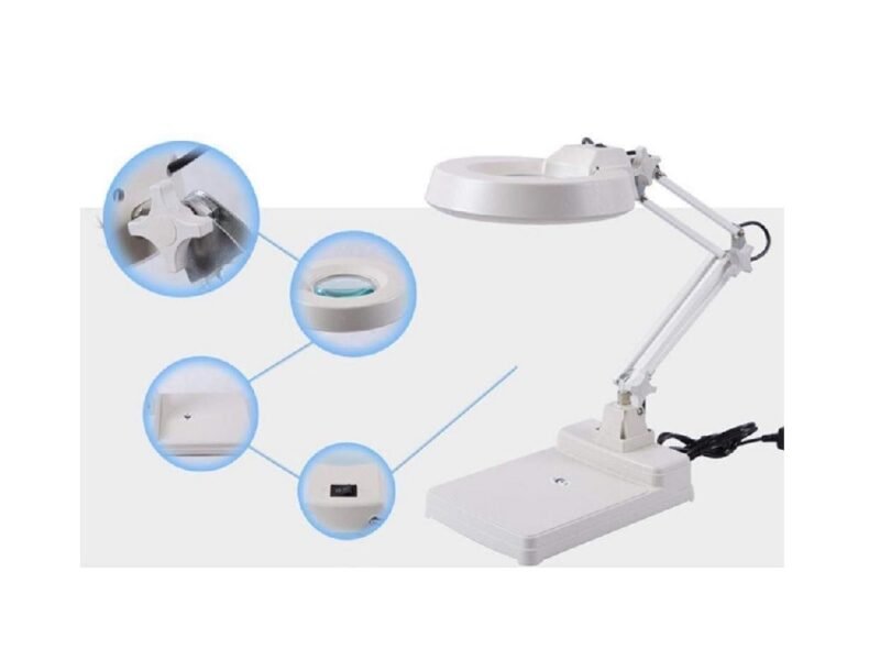 lupa 6x luz led codlt86c6led