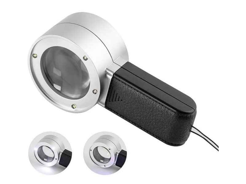 lupa 30x con luz led cod5018