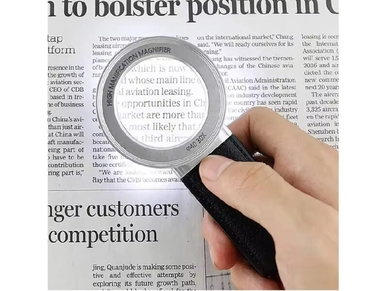 lupa 30x con luz led cod5018