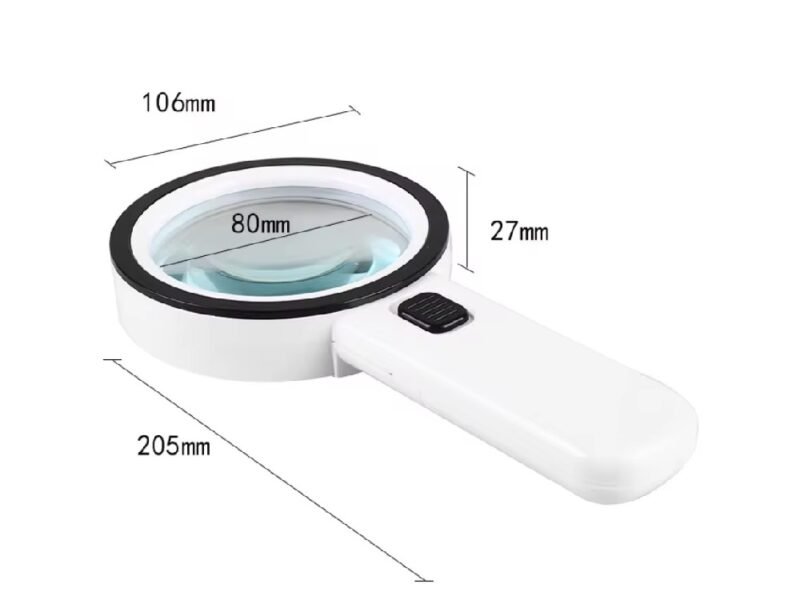 lupa con led 7x cod7017