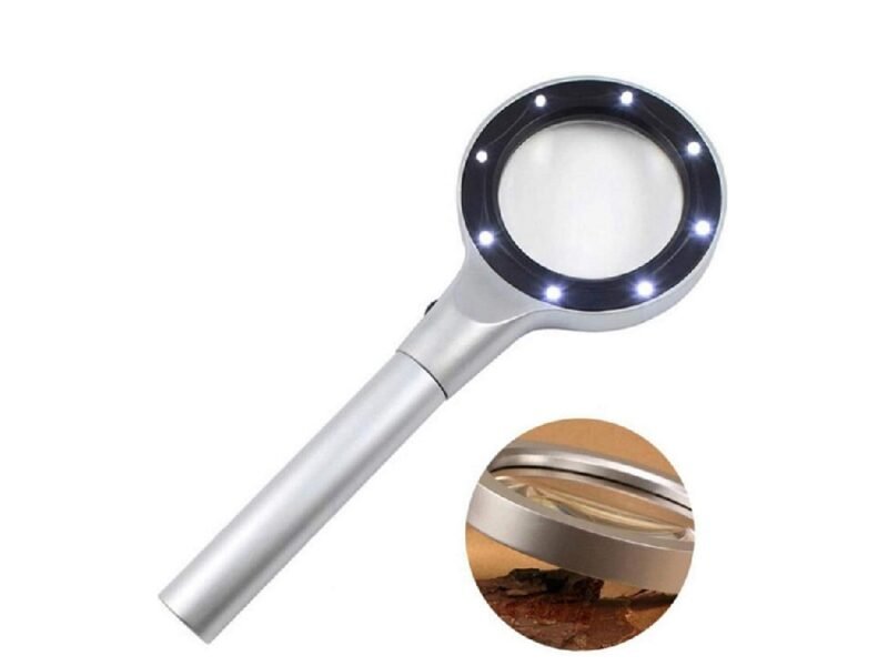 lupa con led 5x codth8010