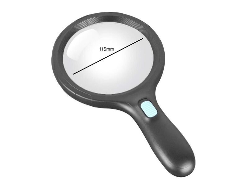 lupa con led 2x/5x cod6906