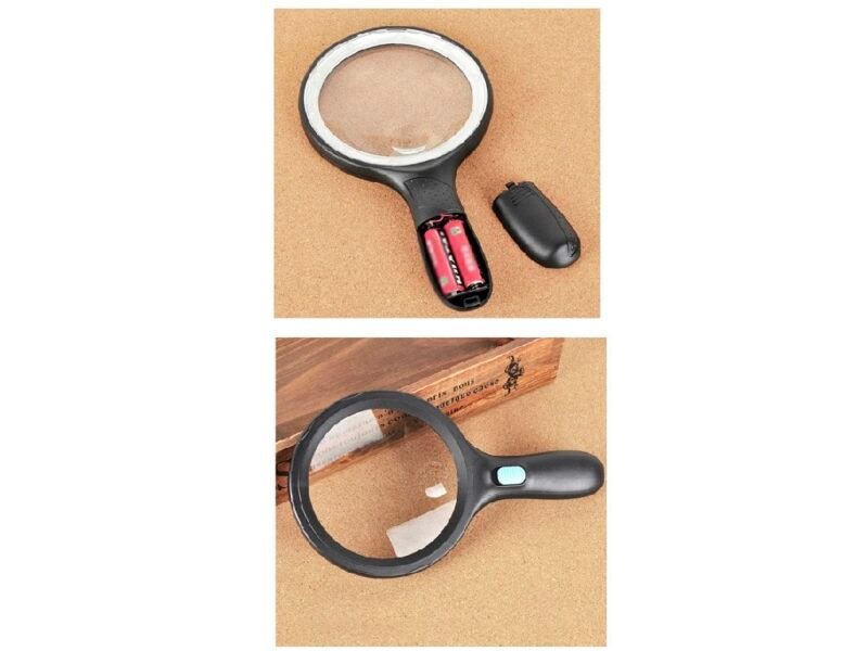 lupa con led 2x/5x cod6906