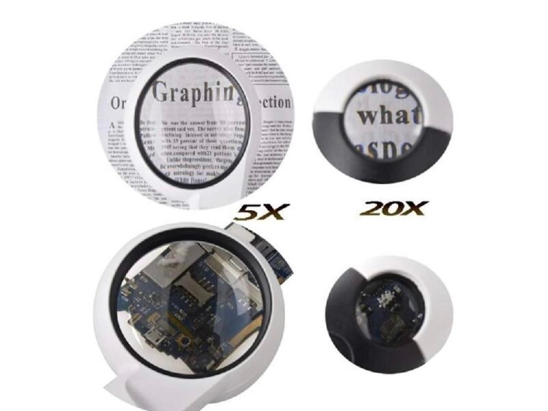 lupa con led 5x y 20x codch7510l