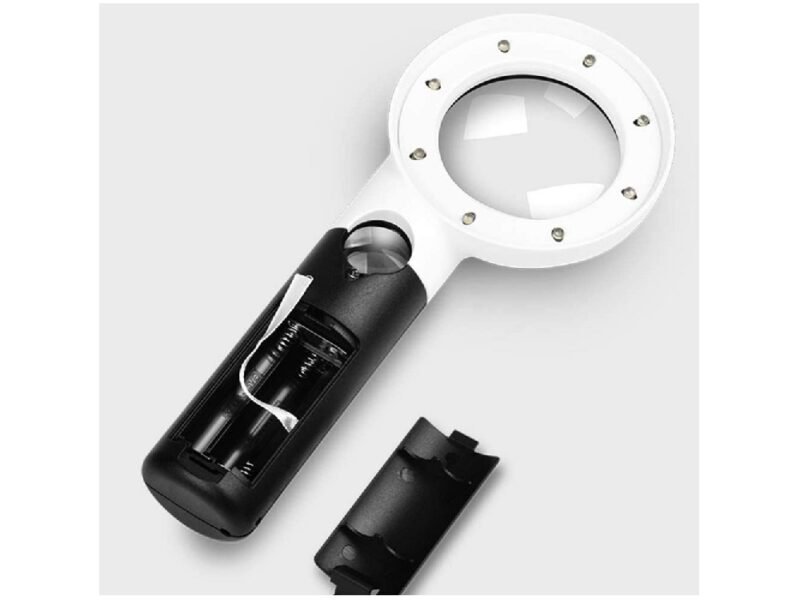 lupa con led 7x y 20x codch558l