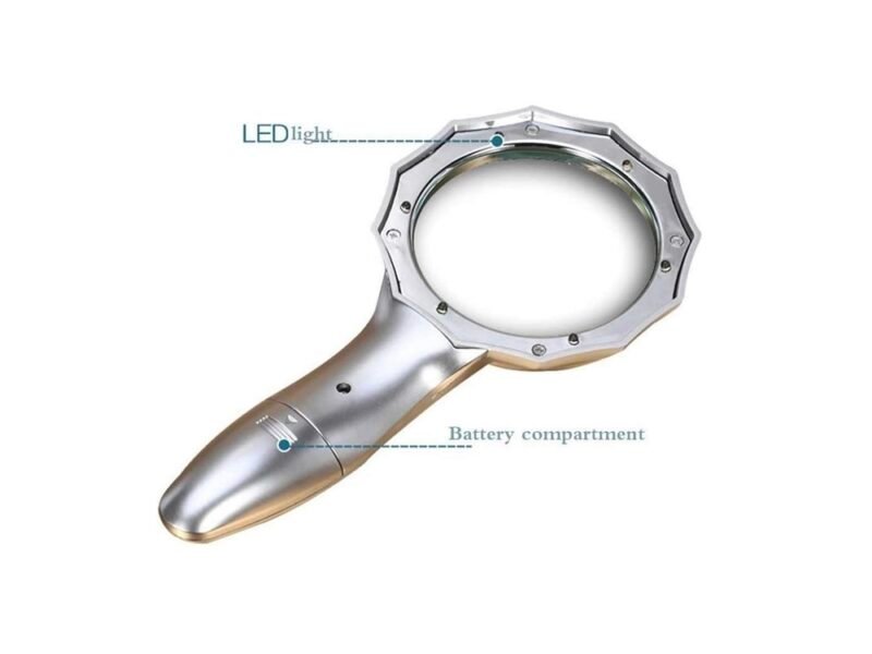 lupa con 6 led cod600556