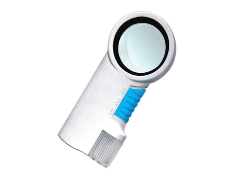 lupa con luz y linterna codth7010