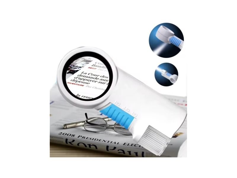 lupa con luz y linterna codth7010