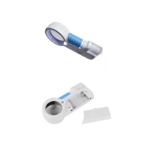lupa con luz y linterna codth7010