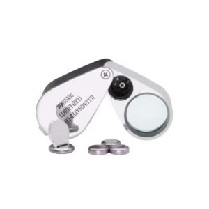 lupa joyero 30x con luz led cod21007 lupa joyero 30x con luz led cod21007