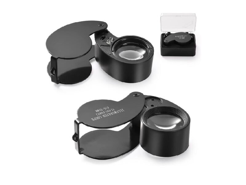 lupa joyero 40x con luz led cod21011a