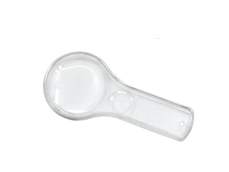 lupa de acrílico 5x + bifocal 10x cod88073