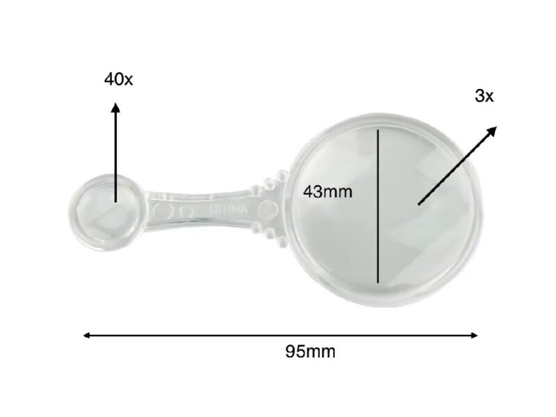 lupa (doble) 3x y 6x cod88071