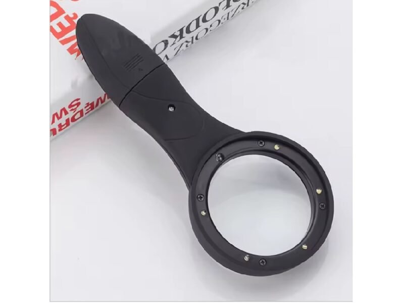 lupa con 6 led de 4x cod600559