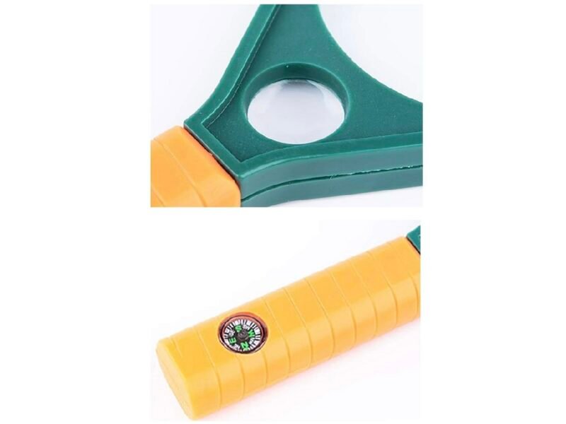 lupa 4x + lente 6x y brújula cod89077