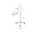 lupa pie 6x con luz led codlt86e6led