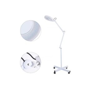 lupa pie 6x con luz led codlt86e6led