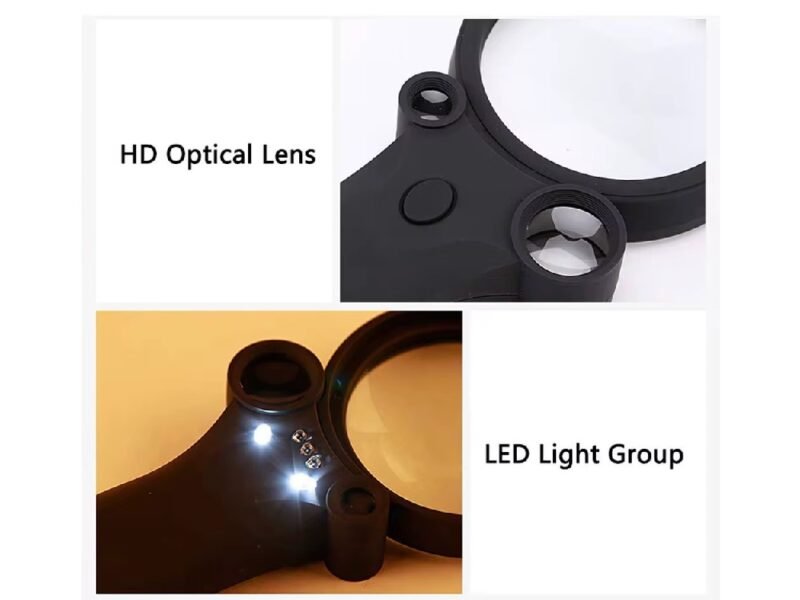 lupa con tres aumentos cod600